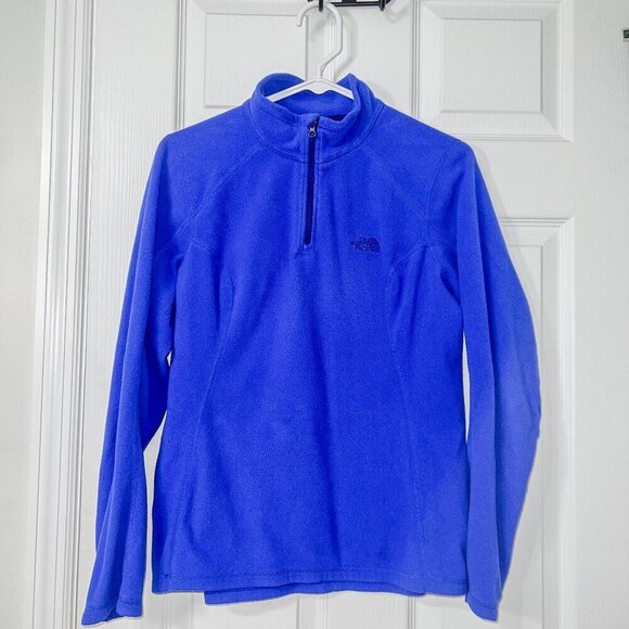 The North Face Tops - The North Face Women's Cobalt Blue 1/4 Zip Jacket Size M